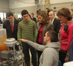 Visita al Centro Integrado de Formación Profesional Superior de Energías Renovables (CENÍFER)